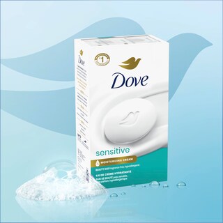 Foto 6 | Jabón En Barra De Belleza Dove Sensitive Skin 4 Barras 111 Ml Sin Fragancia - Venta Internacional.