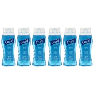 Foto 1 | Gel De Baño Para Cabello Y Cuerpo Coast 2 En 1 Con Aroma Clásico Paquete De 6 - Venta Internacional.