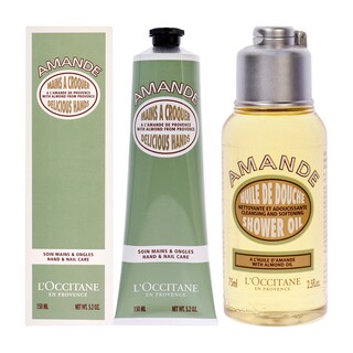 Foto 1 | Kit De Aceite De Ducha Y Crema De Manos Loccitane Almond Scent - Venta Internacional.