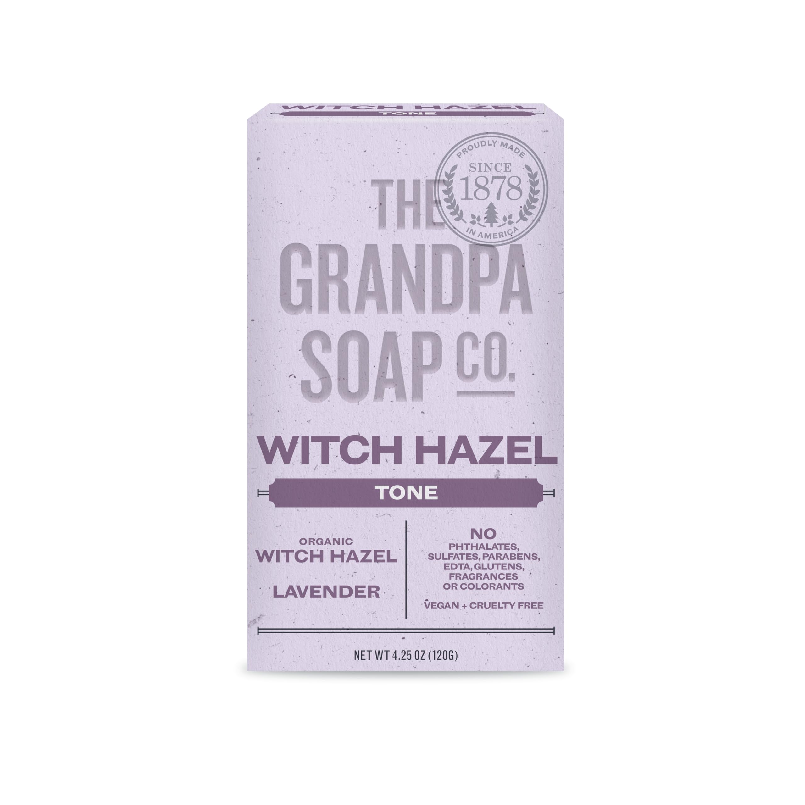 Foto 2 pulgar | Barra De Jabón The Grandpa Soap Company Witch Hazel - Venta Internacional.