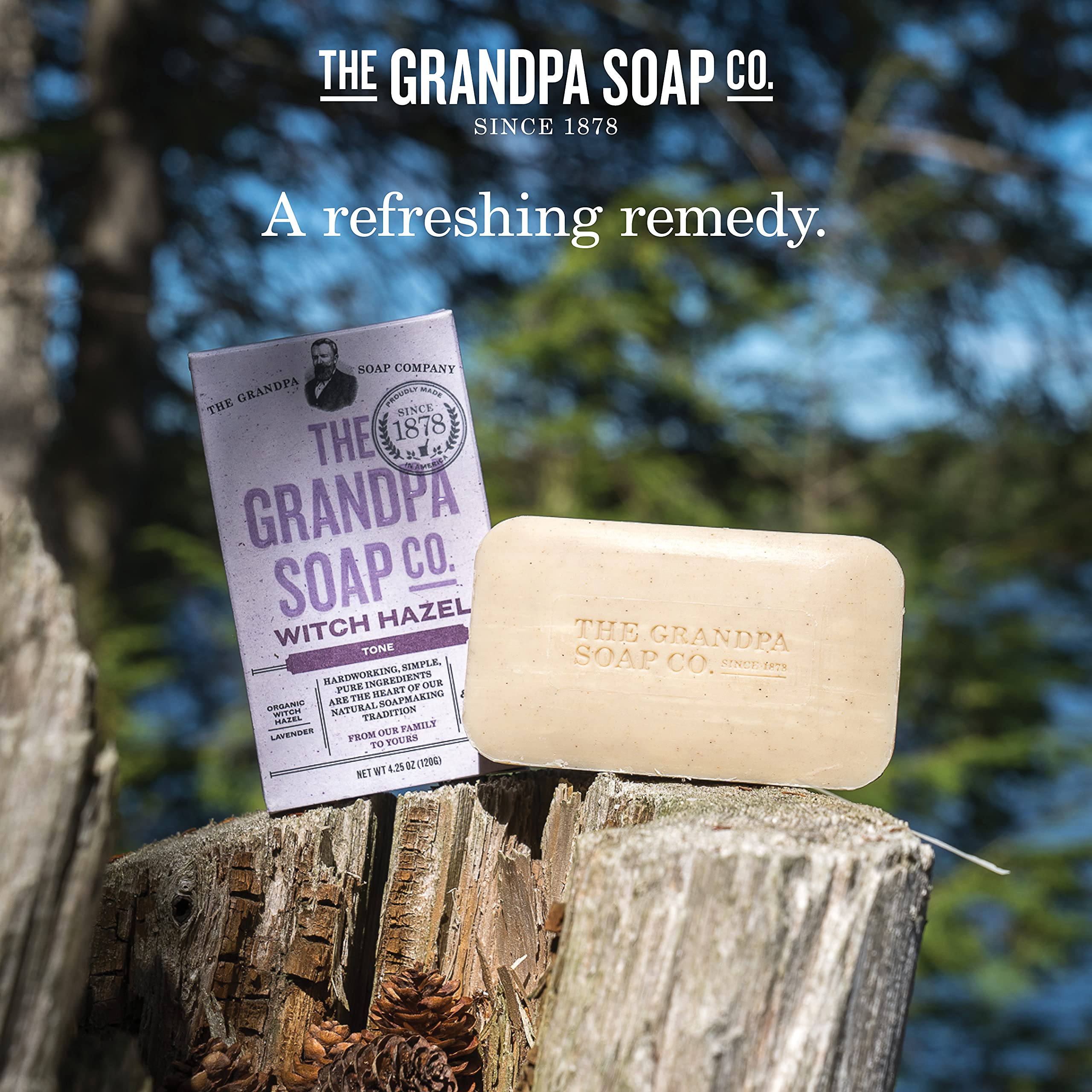 Foto 4 | Barra De Jabón The Grandpa Soap Company Witch Hazel - Venta Internacional.