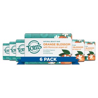 Foto 1 | Jabón De Belleza Natural Tom's Of Maine En Barra De Azahar 150 Ml X 6 - Venta Internacional.