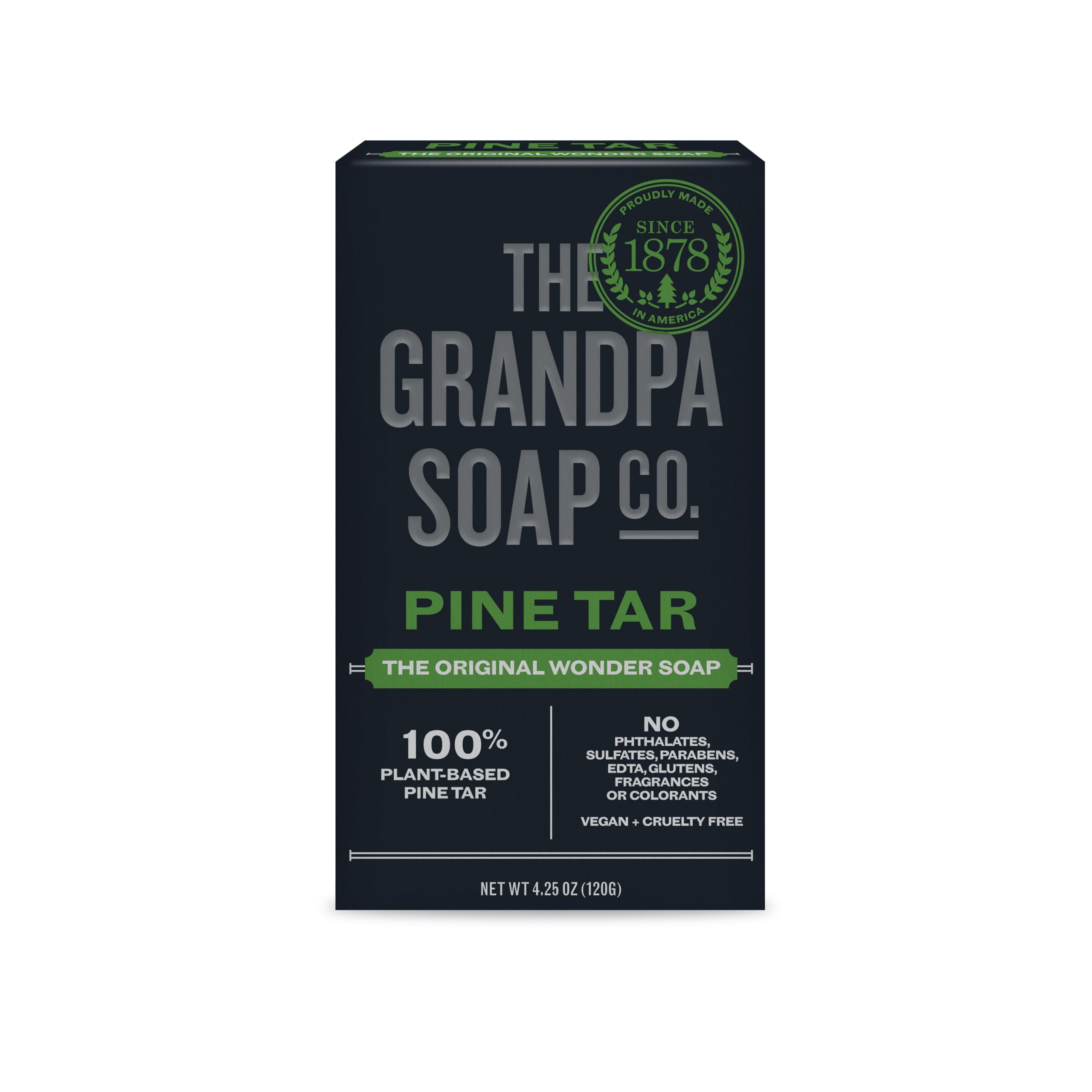 Foto 2 pulgar | Jabón The Grandpa Soap Company  Alquitrán De Pino  125 Ml - Venta Internacional.