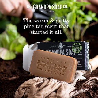 Foto 4 | Jabón The Grandpa Soap Company Alquitrán De Pino 125 Ml - Venta Internacional.