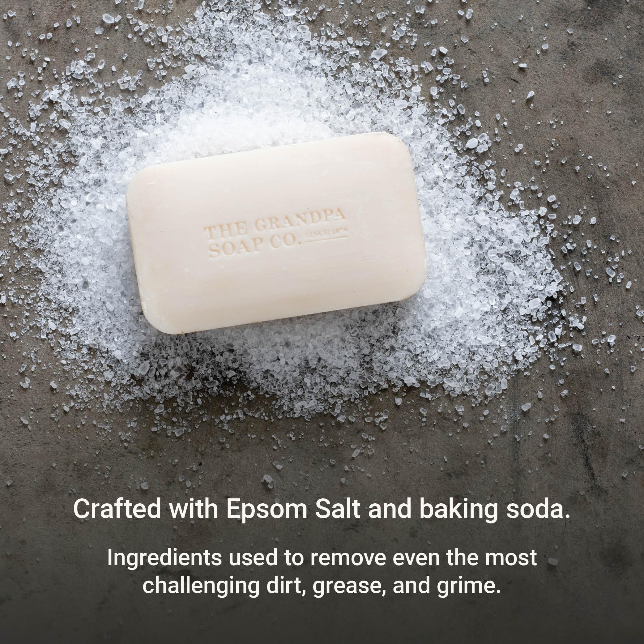 Foto 3 | Jabón En Barra The Grandpa Soap Company  Sal De Epsom  120 Ml  Paquete De 3 - Venta Internacional.