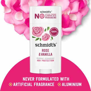 Foto 3 | Desodorante Schmidt's Rose & Vanilla 75 Ml Protección 24 Horas Paquete De 2 - Venta Internacional.