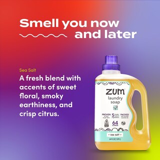 Foto 3 | Jabón Para Lavar Ropa Indigo Wild Zum Clean A Base De Plantas 1 89 L Sal Marina - Venta Internacional.