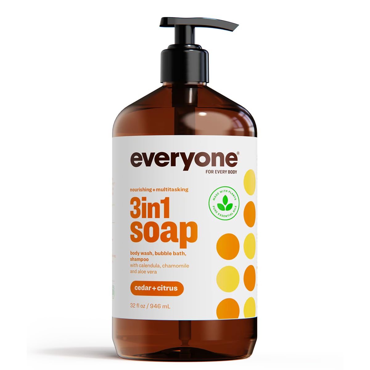 Foto 1 | Jabón  Gel De Baño  Baño De Burbujas  Champú Everyone 3 En 1  960 Ml - Venta Internacional.