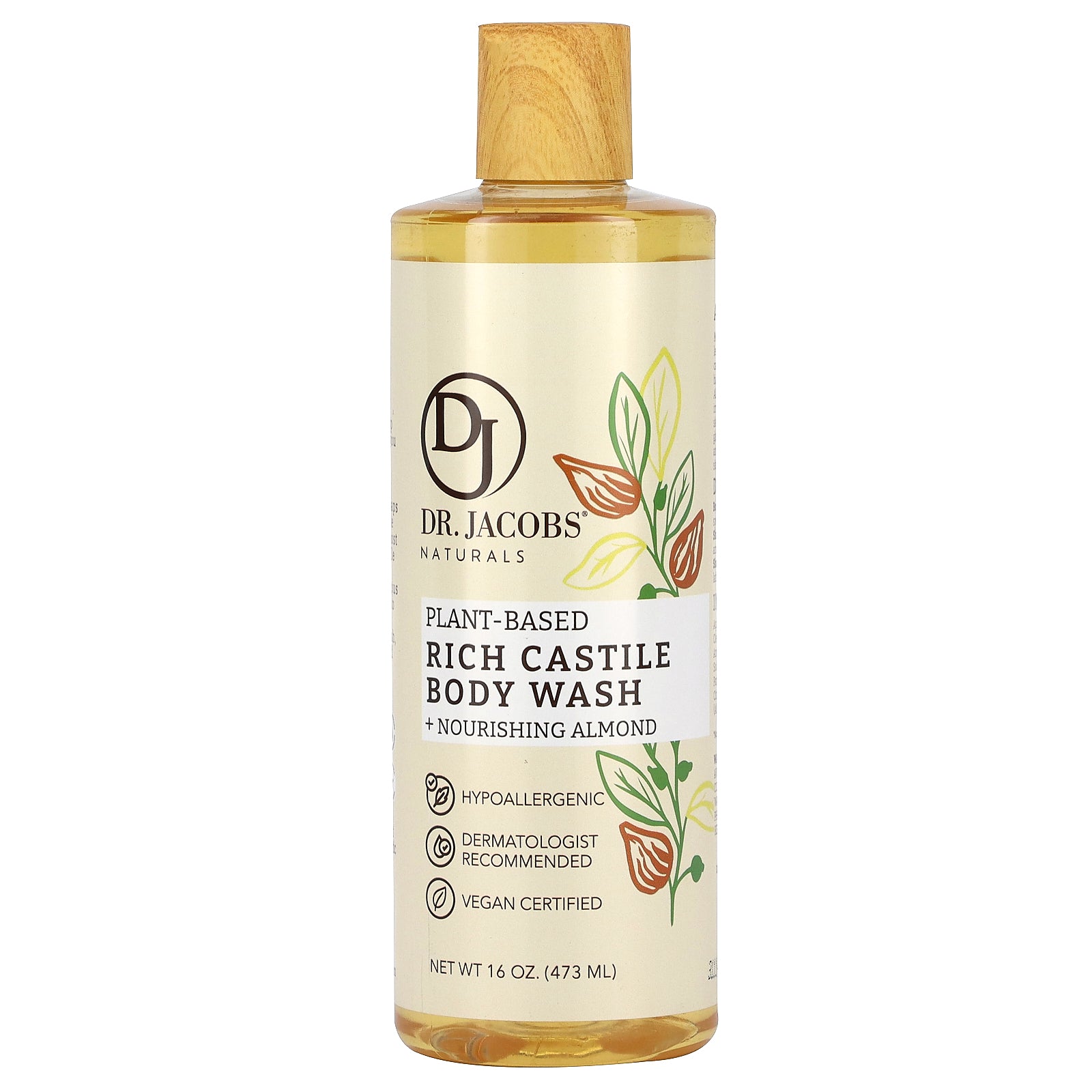 Foto 2 pulgar | Gel De Baño Dr. Jacobs Naturals Rich Castle Nourishing Almond - Venta Internacional.