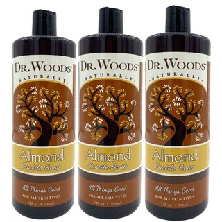 Foto 1 | Jabón Dr. Woods Pure Almond Castile 946 Ml (paquete De 3) - Venta Internacional.