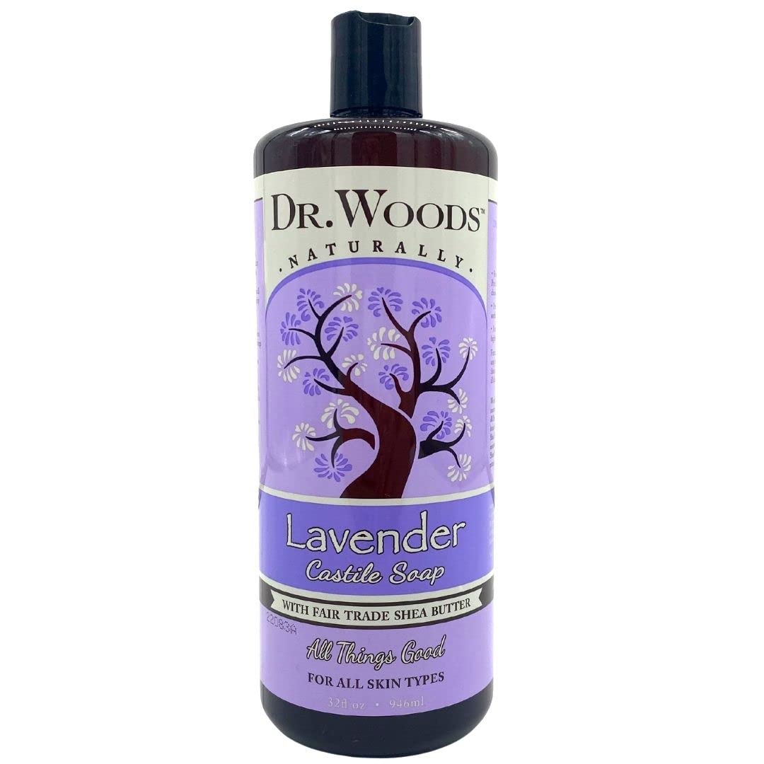 Foto 2 pulgar | Jabón Dr. Woods Pure Lavender Castile 946 Ml Con Karité Orgánico - Venta Internacional.