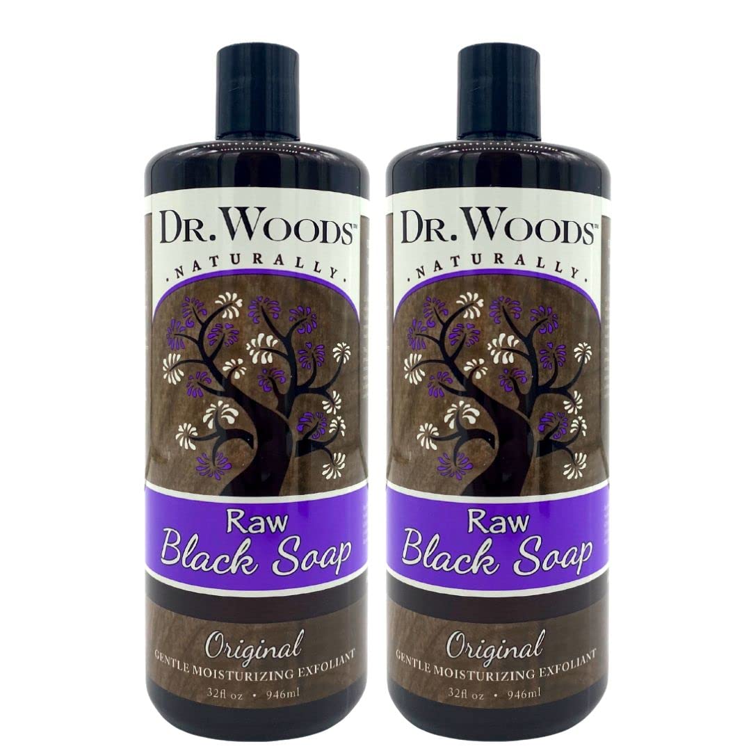 Foto 1 | Jabón Líquido De Castilla Dr. Woods African Black 960 Ml (paquete De 2) - Venta Internacional.