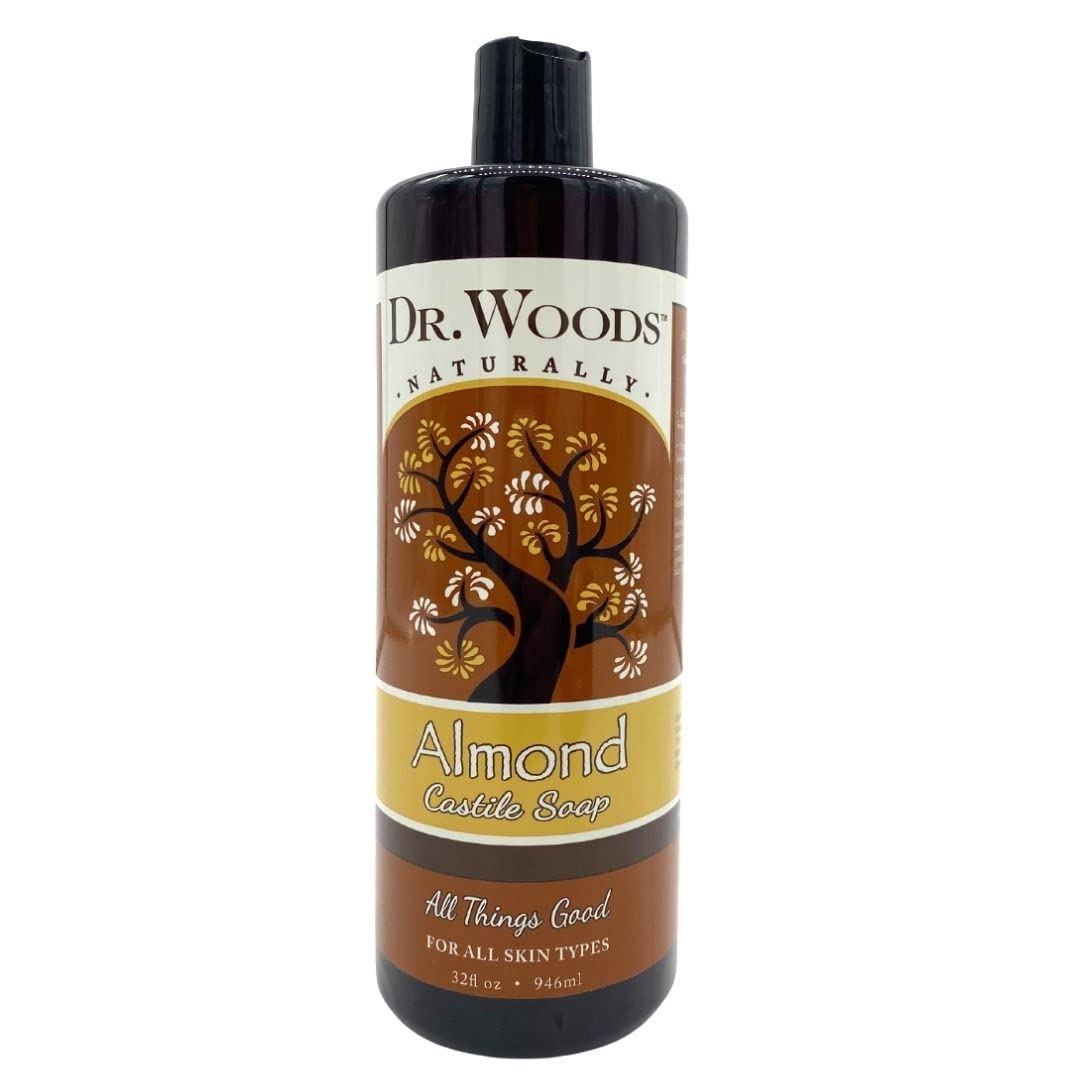 Foto 1 | Jabón Dr. Woods Pure Castile Almond 946ml - Venta Internacional.