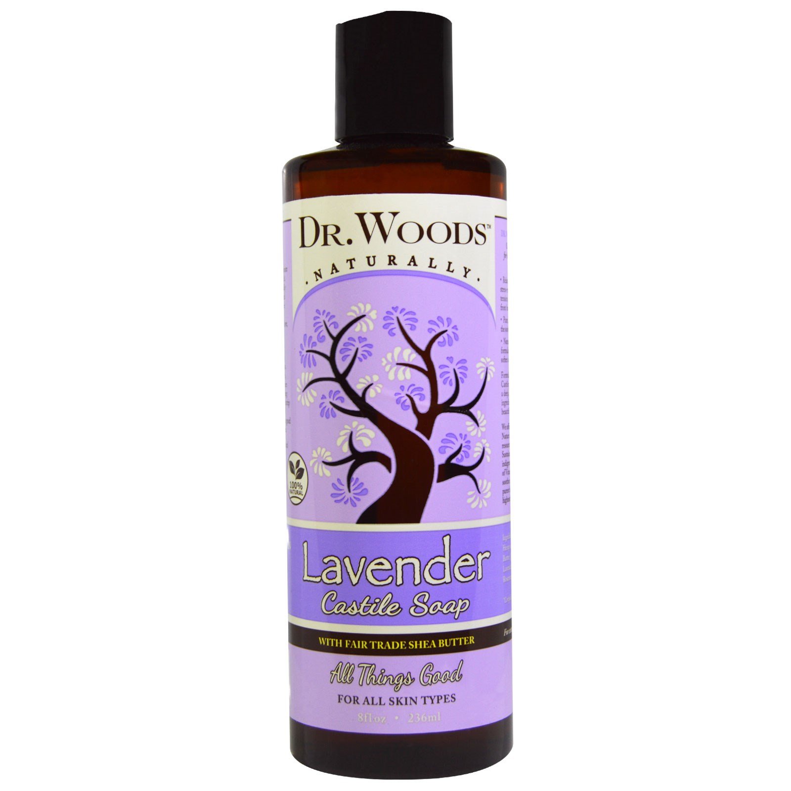 Foto 2 pulgar | Jabón Dr. Woods Shea Vision Pure Castilla Lavanda 240 Ml - Venta Internacional.