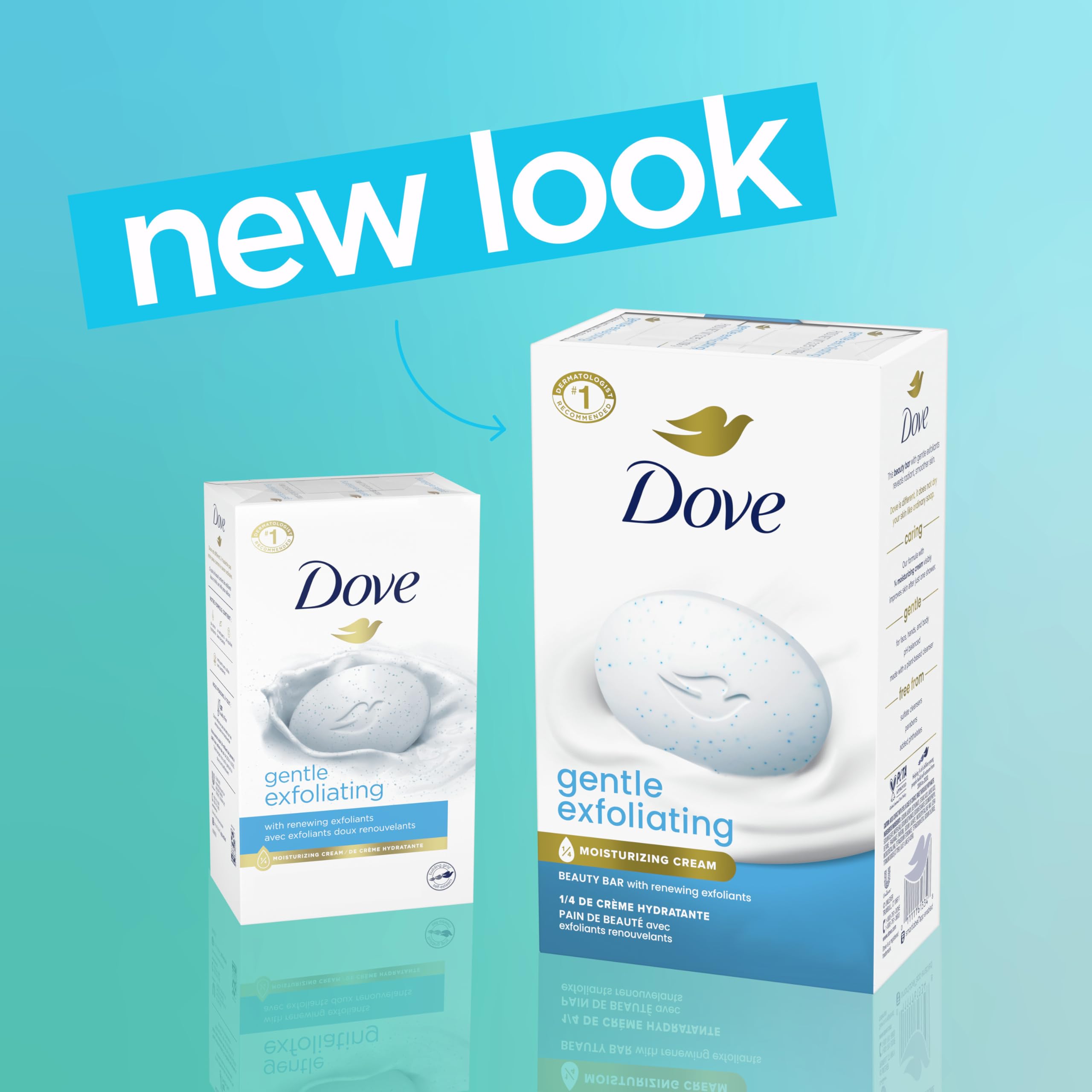 Foto 4 pulgar | Barra De Belleza Soap Dove  Exfoliante Suave  8 Barras  111 Ml - Venta Internacional.