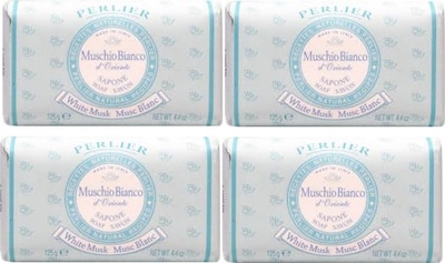 Foto 1 | Jabón Perlier Muschio Bianco Con Aroma A Almizcle Blanco 125 G (paquete De 4) - Venta Internacional.
