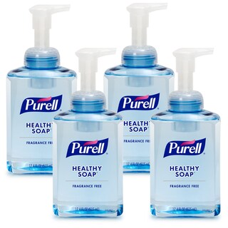 Foto 1 | Jabón De Manos Purell Healthy Soap Suave Y Gratuito 500 Ml (paquete De 4) - Venta Internacional.