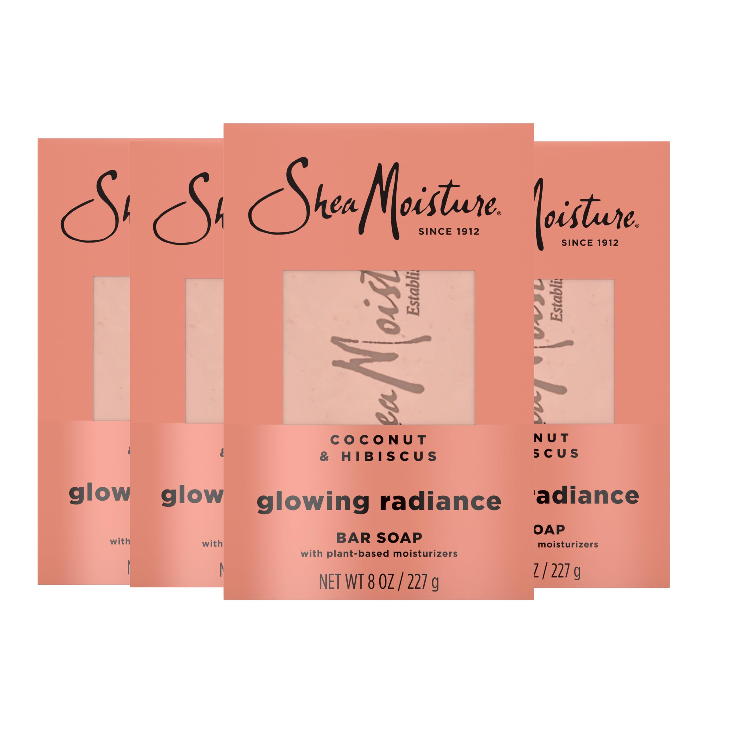 Jabón En Barra Sheamoisture Coconut & Hibiscus Glowing Radiance 200 Ml - Venta Internacional.