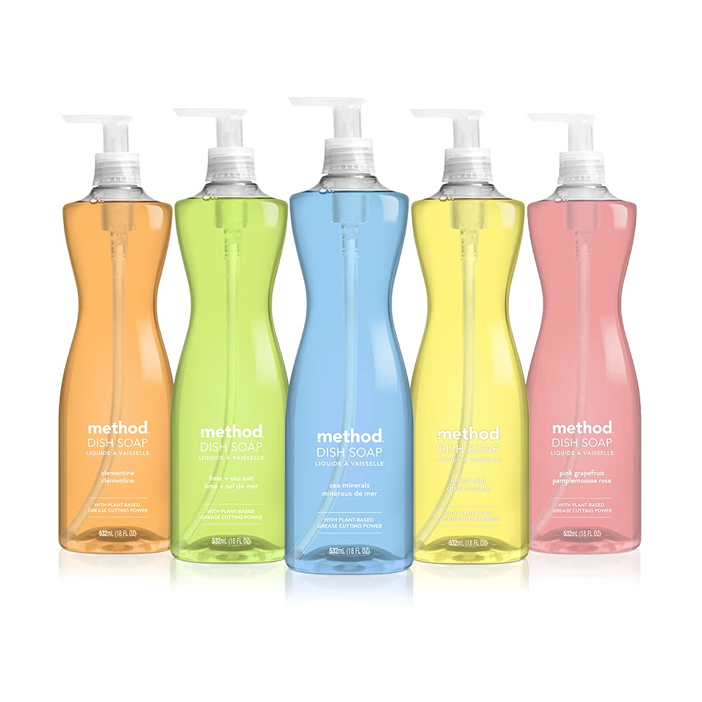 Foto 7 | Jabón Para Platos Method Gel Clementine  532 Ml  Paquete De 6 Unidades  Biodegradable - Venta Internacional.