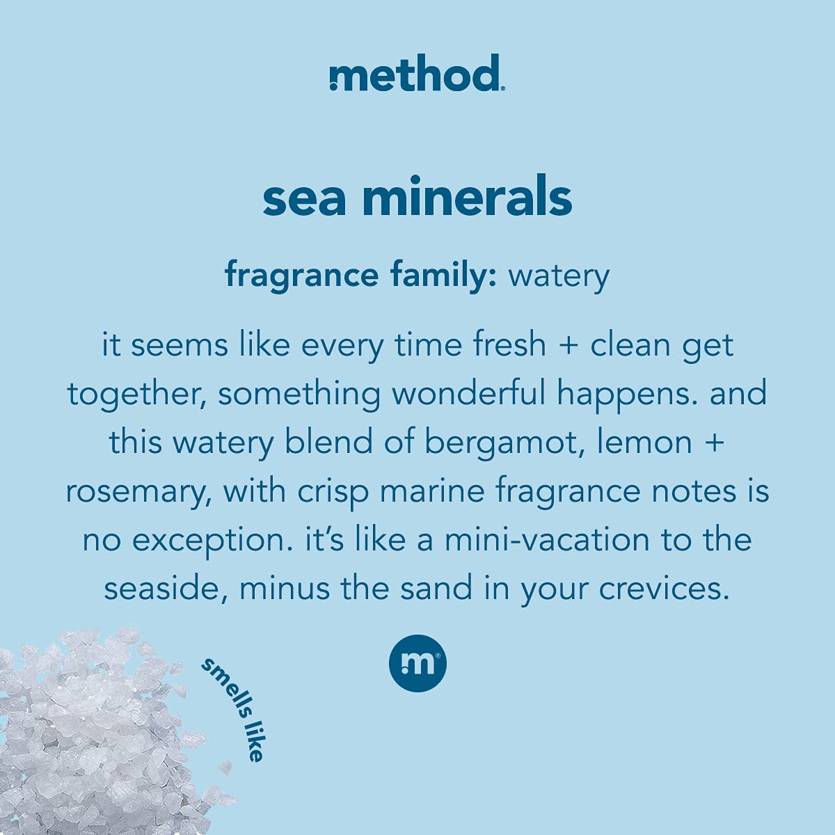 Foto 3 | Jabón En Gel Para Platos Method Sea Minerals Scent 532 Ml (paquete De 6) - Venta Internacional.
