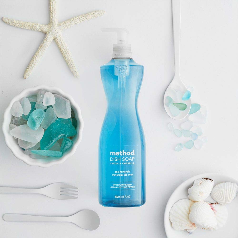 Foto 6 pulgar | Jabón En Gel Para Platos Method Sea Minerals Scent 532 Ml (paquete De 6) - Venta Internacional.