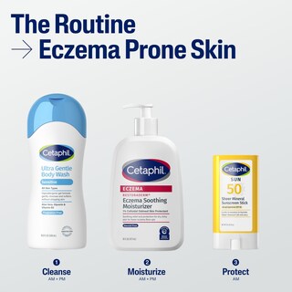 Foto 6 | Crema Hidratante Cetaphil Eczema Restoraderm Calmante 480 Ml - Venta Internacional.
