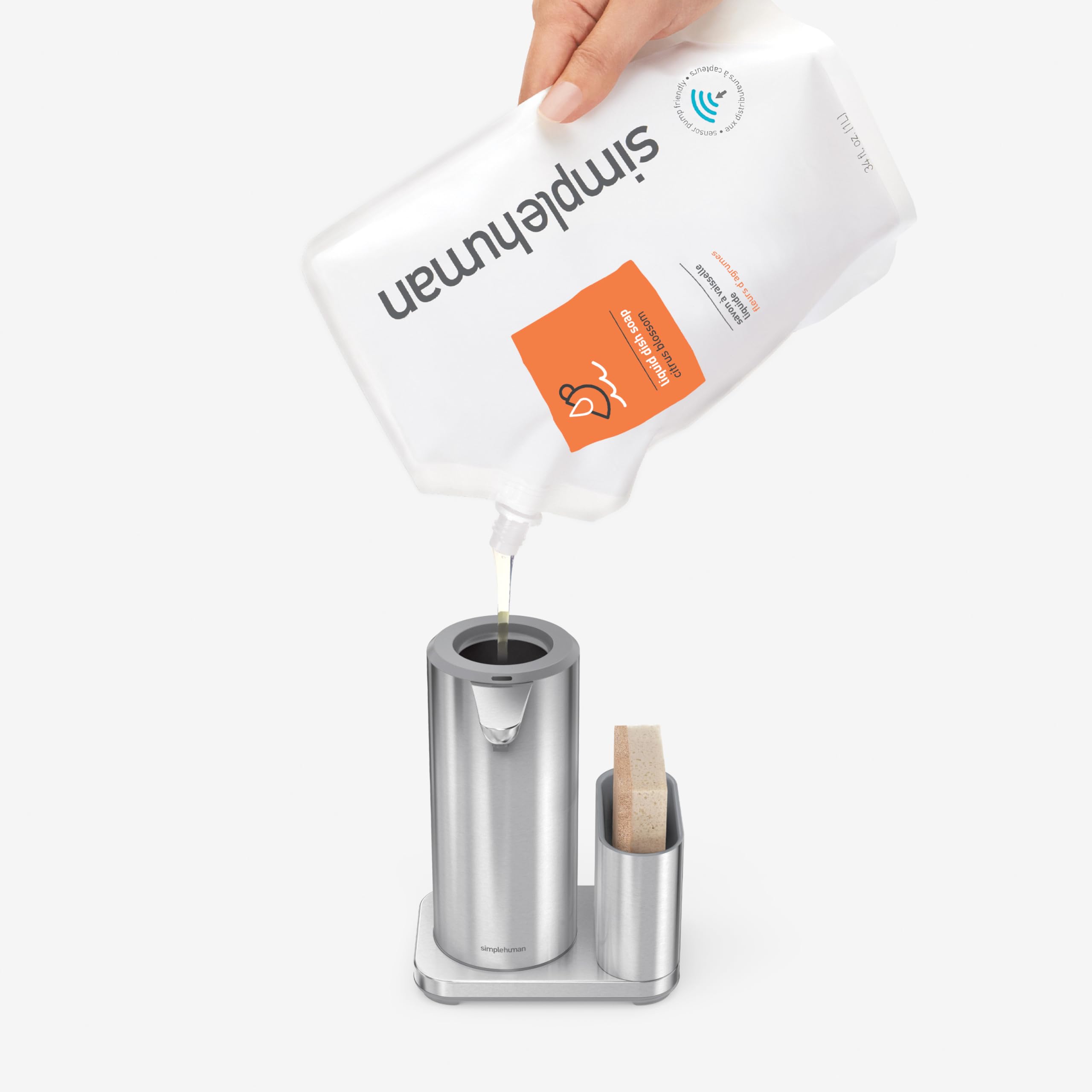 Foto 4 pulgar | Recambio De Jabón Para Platos Simplehuman Lavender Mint  1 L - Venta Internacional.