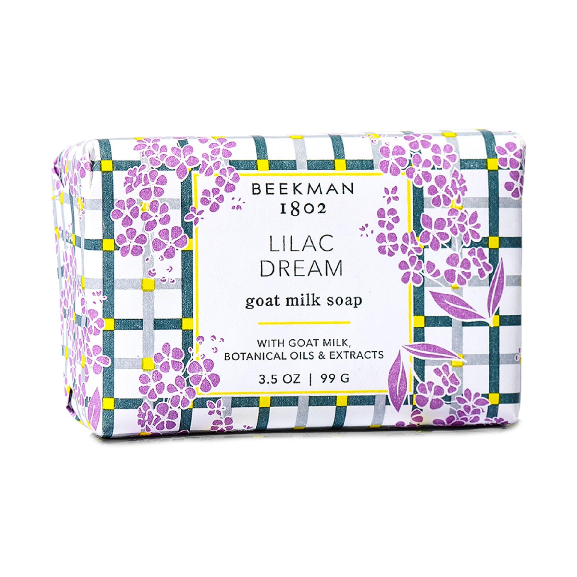 Jabón Beekman 1802 Lilac Dream De Leche De Cabra  100 G  Perfumado - Venta Internacional.