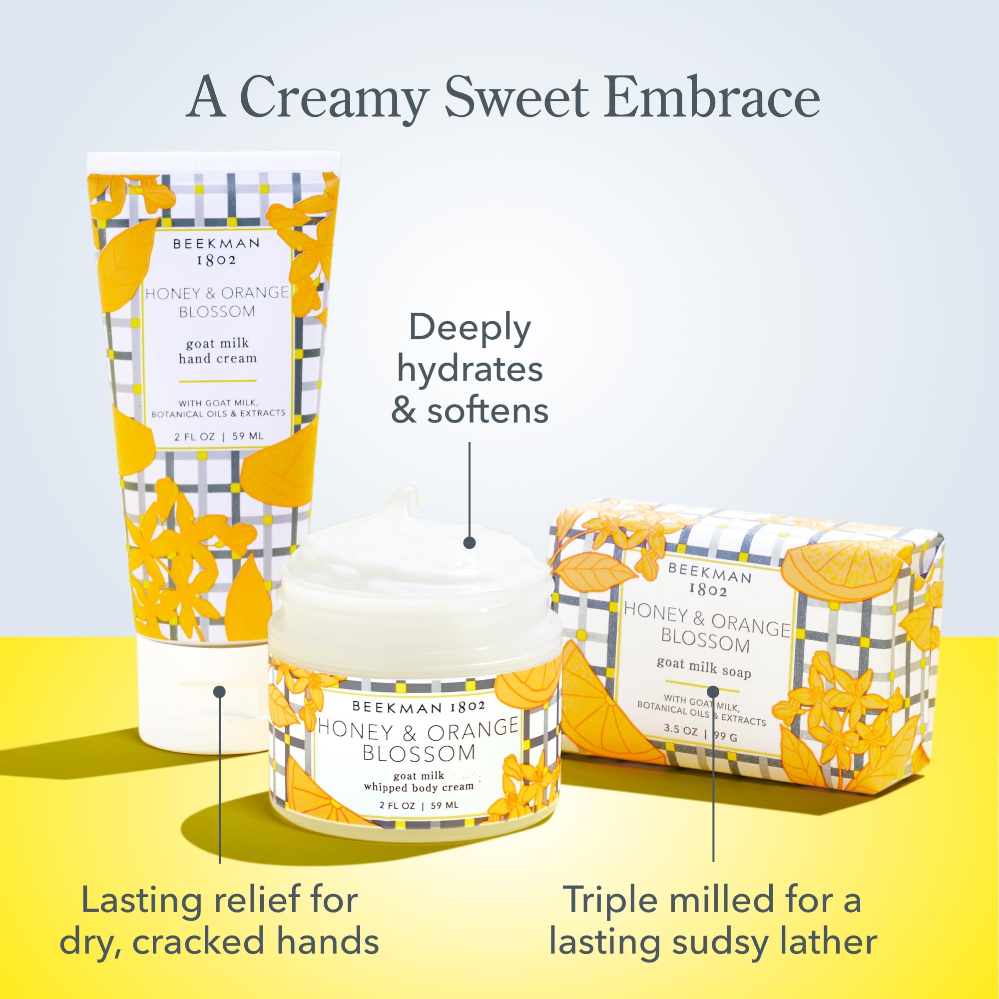 Foto 4 | Set De Cuidado Corporal Beekman 1802 Honey & Orange Blossom Discovery - Venta Internacional.
