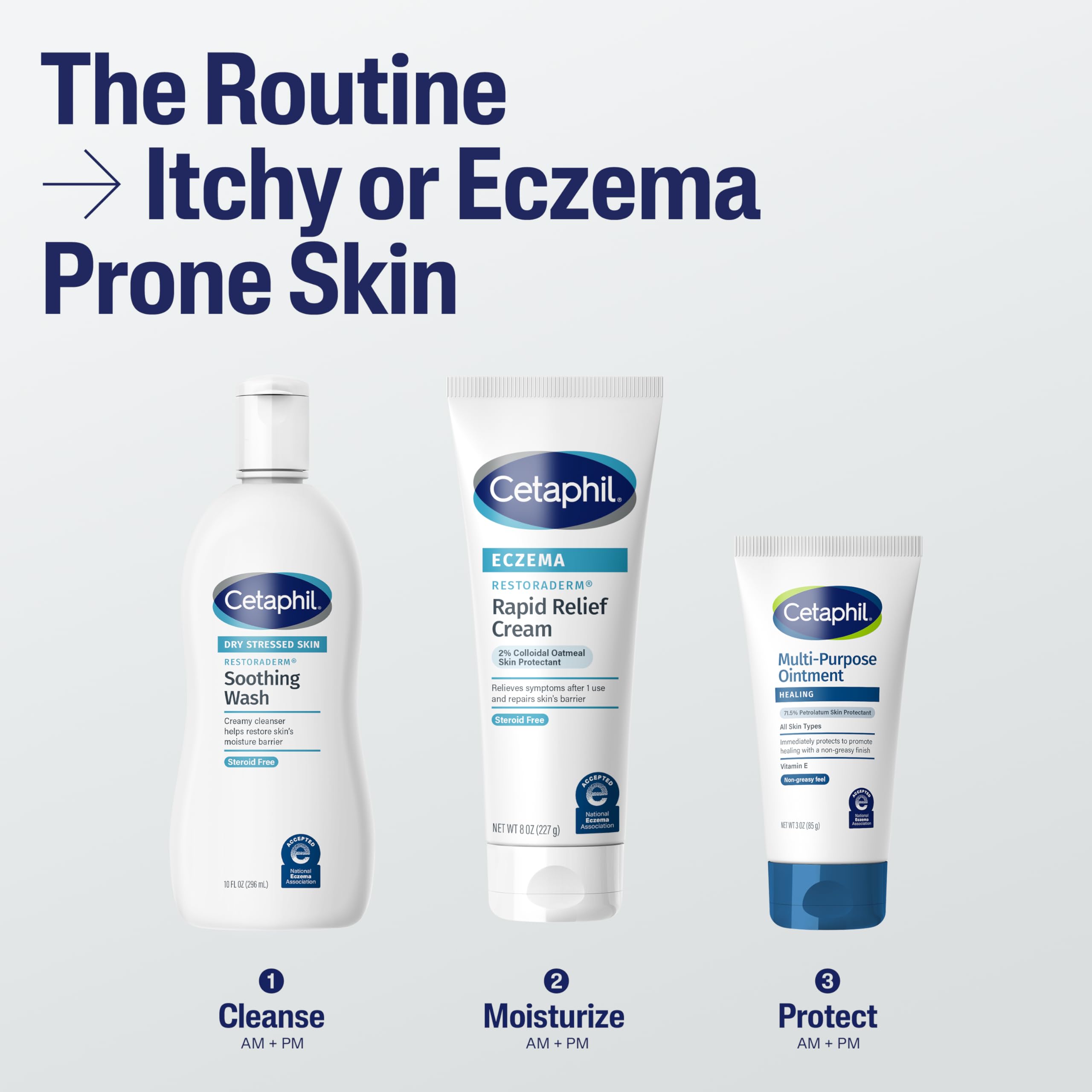 Foto 7 pulgar | Crema Cetaphil Restoraderm Eczema Relief 240 Ml - Venta Internacional.