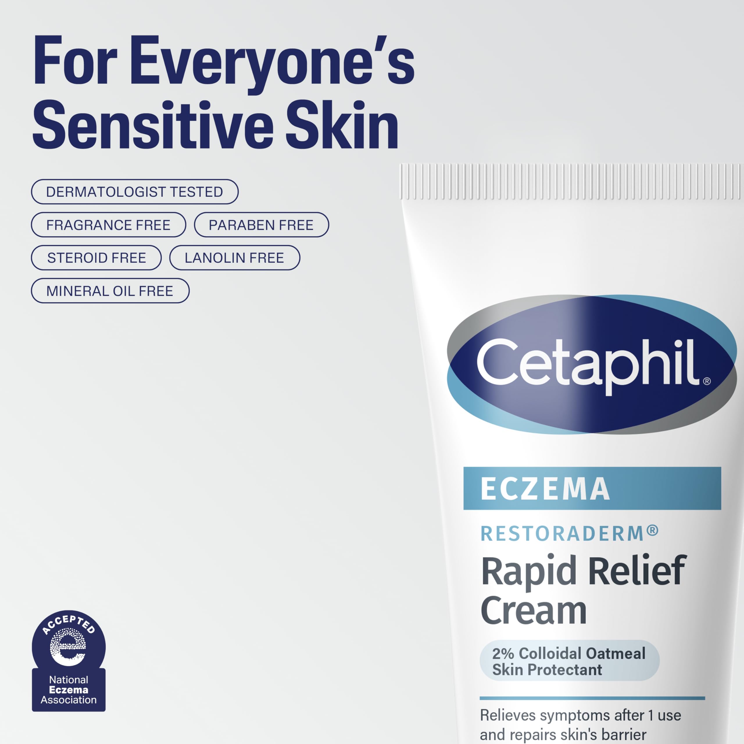 Foto 8 pulgar | Crema Cetaphil Restoraderm Eczema Relief 240 Ml - Venta Internacional.
