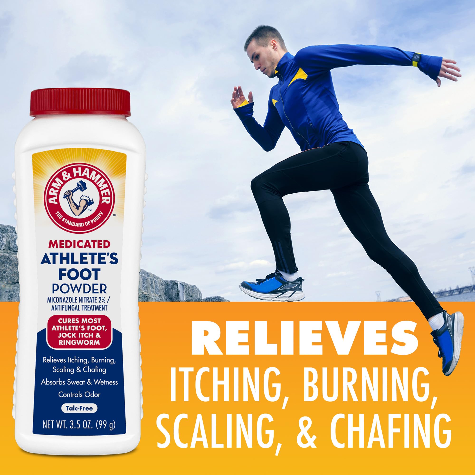 Foto 4 pulgar | Polvo Antimicótico para Pies Atleta Arm & Hammer 99 G - Venta Internacional