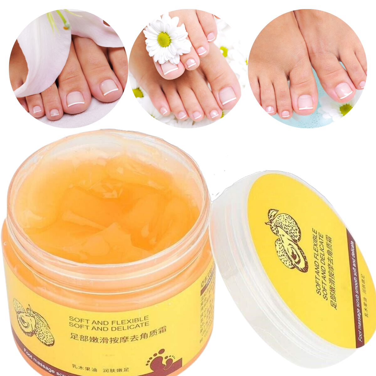 Foto 4 pulgar | Exfoliante Para Pies Rorec Elimina Callos Resequedad