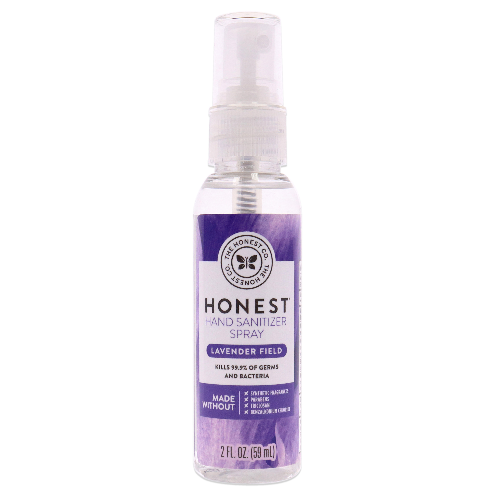 Foto 2 pulgar | Hand Sanitizer Spray - Lavender Field Honest Transparent Colour