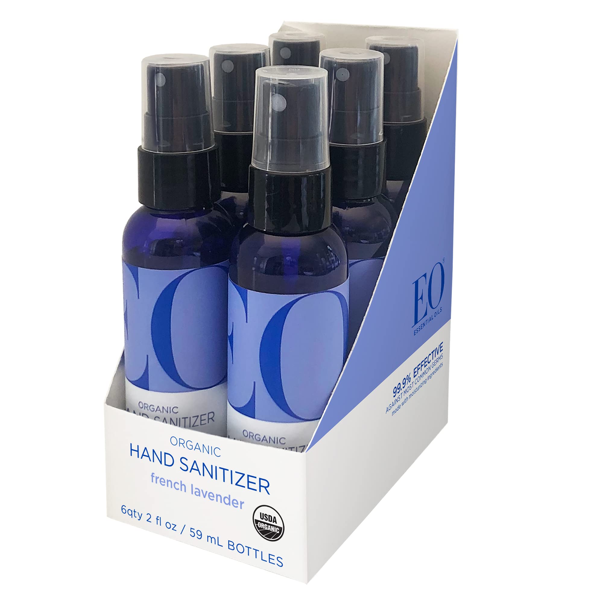 Foto 2 pulgar | Spray Desinfectante Para Manos Eo Organic French Lavender 60 Ml X6 - Venta Internacional.