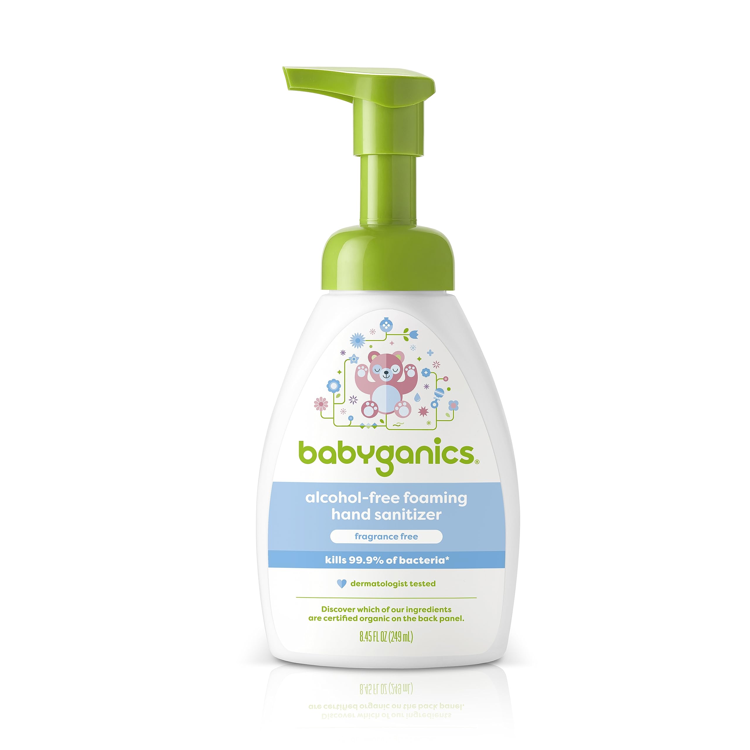 Desinfectante De Manos Babyganics Sin Alcohol  250 Ml  Sin Fragancia - Venta Internacional.