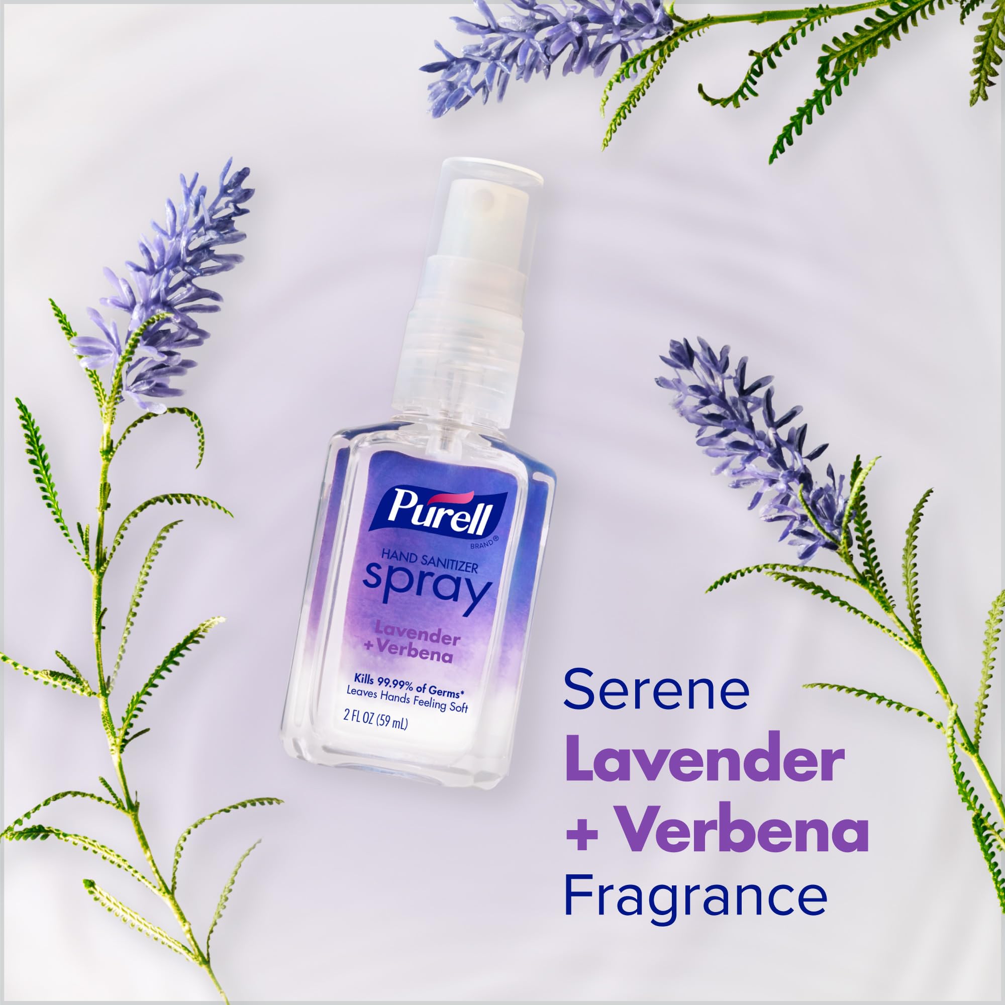 Foto 6 pulgar | Spray Desinfectante Para Manos Purell Lavender Verbena 60 Ml (paquete De 6) - Venta Internacional.