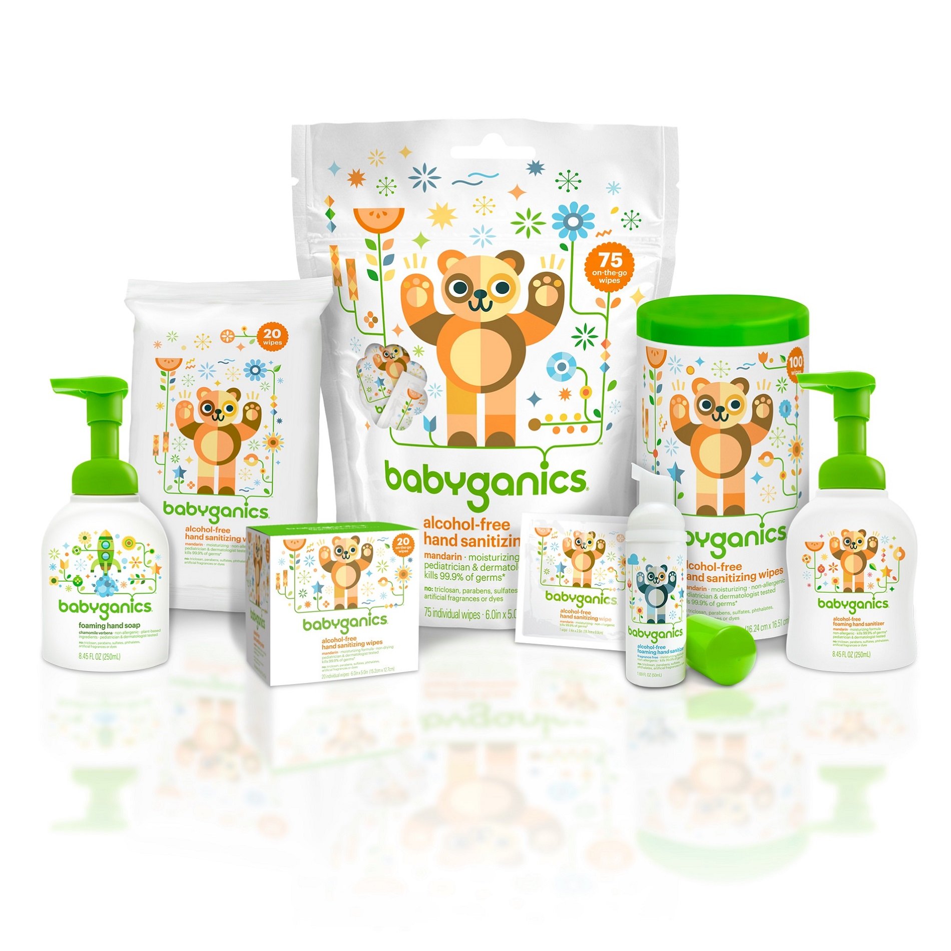 Foto 3 pulgar | Desinfectante De Manos Babyganics Sin Alcohol 50 Ml (paquete De 3) - Venta Internacional.
