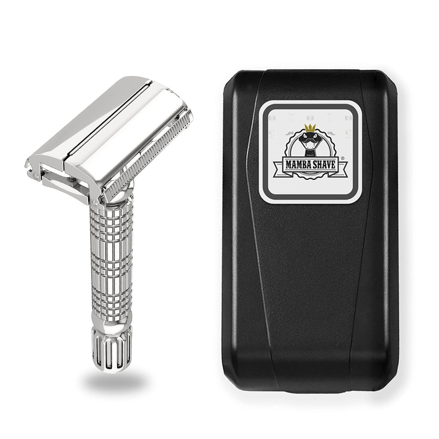 Rastrillo Para Afeitar De Acero Inoxidable Mamba Shave $720