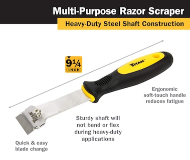 Foto 2 | Rascador Razor Titan 12030, Resistente, Mango Largo - Venta Internacional.