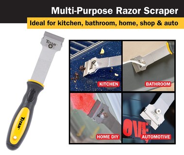 Foto 3 | Rascador Razor Titan 12030, Resistente, Mango Largo - Venta Internacional.