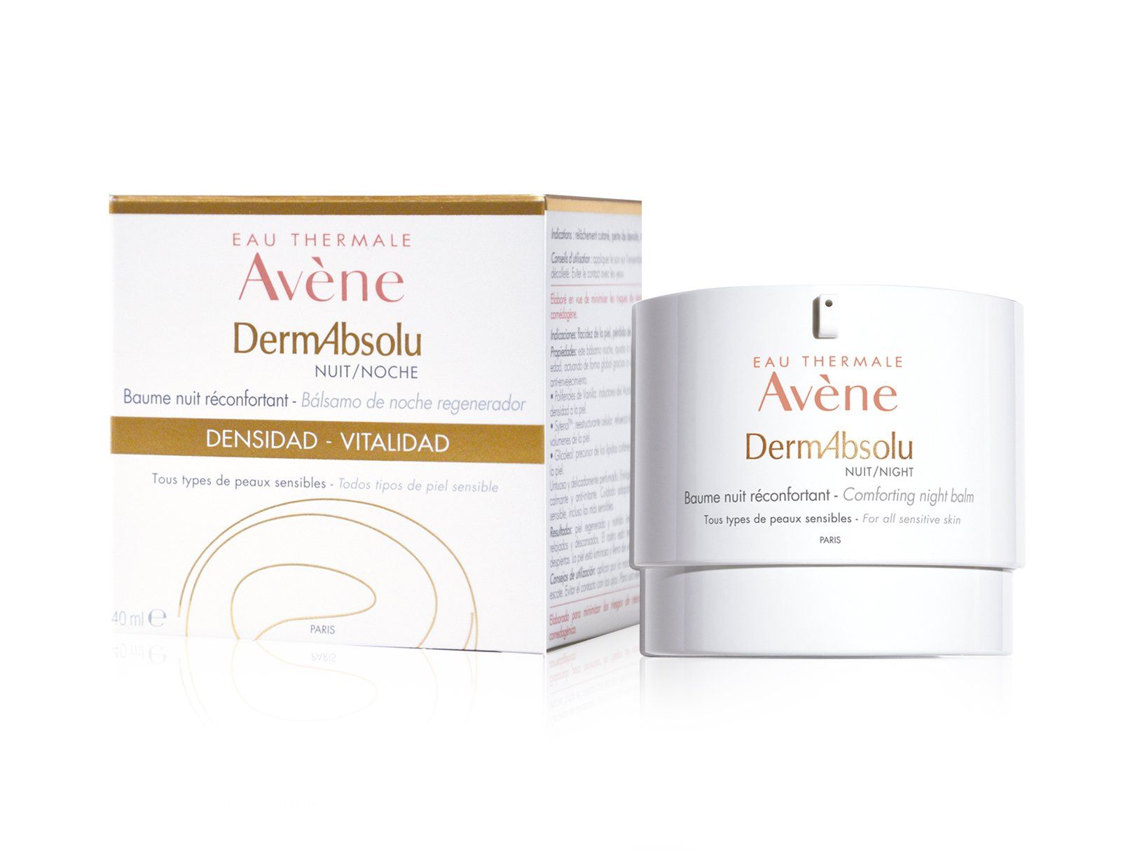 Foto 2 pulgar | Crema de Noche Avene Dermabsolu 40 ml