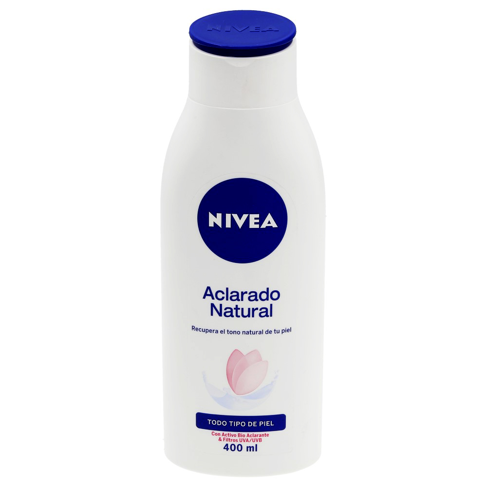 Foto 2 pulgar | Crema Nivea Loción Aclaradora Natural 400 ml