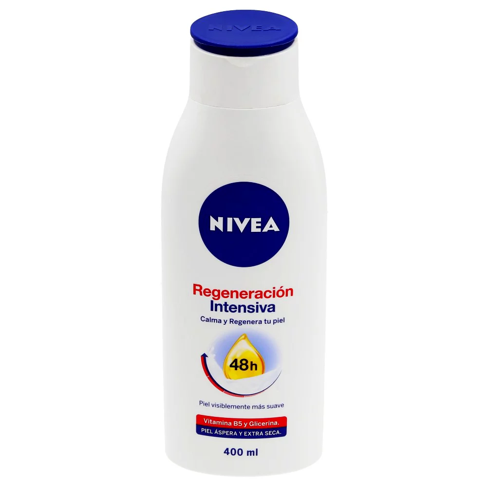 Foto 2 pulgar | Crema Nivea Reparación Intensiva 400 ml Piel Extra Seca