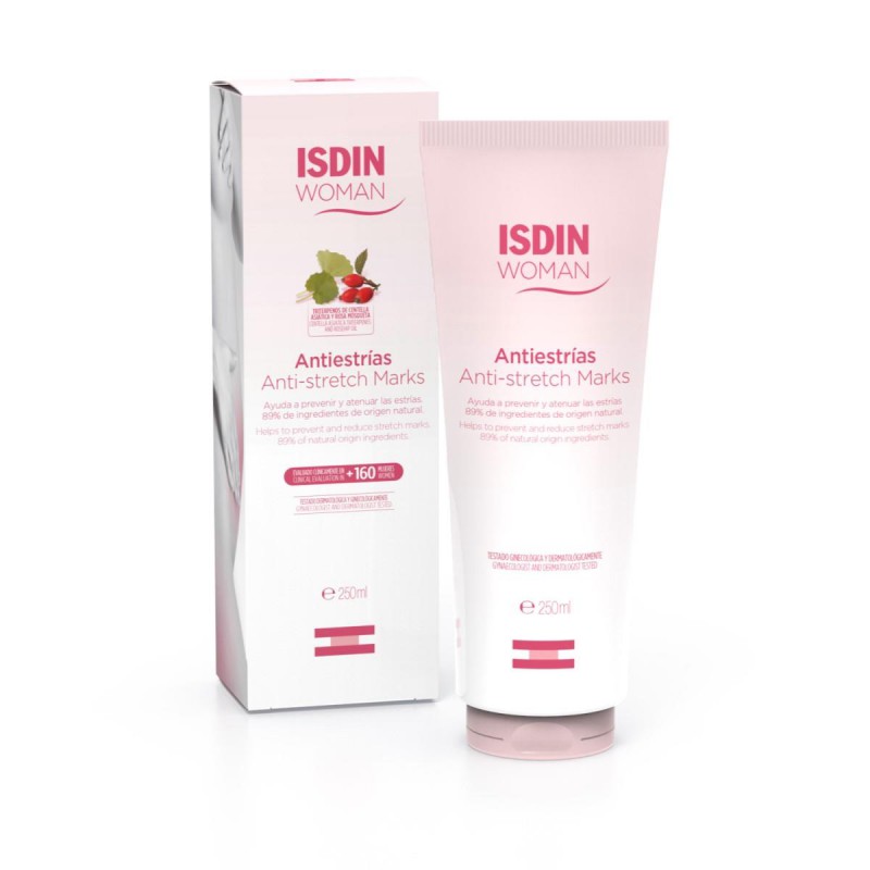 Foto 2 pulgar | Crema Antiestrías Isdin Woman  250 ml