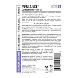 Foto 2 | Aceite de Competición Pro Tan Muscle Juice Posing Oil 4 oz.
