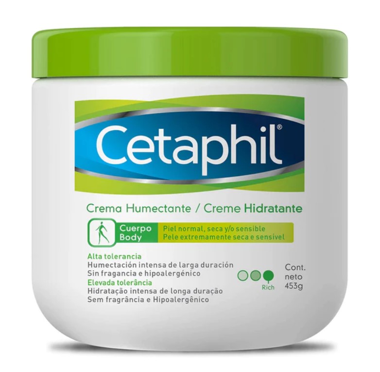 Foto 2 pulgar | Crema Corporal Humectante Cetaphil 453 g