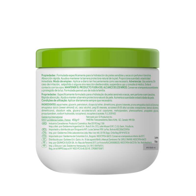 Foto 2 | Crema Corporal Humectante Cetaphil 453 g