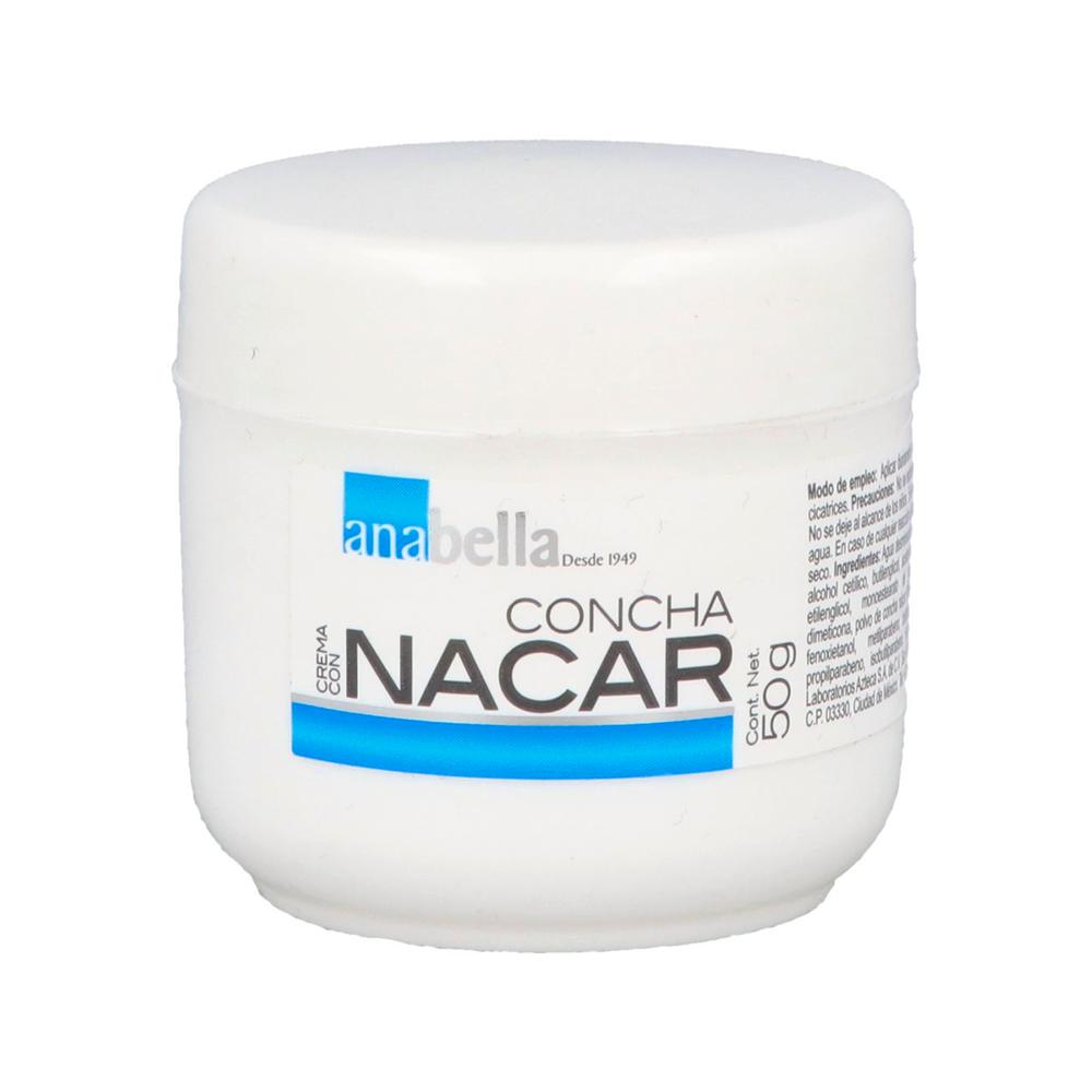 Foto 2 pulgar | Crema Anabella Concha Nácar 50 Gr