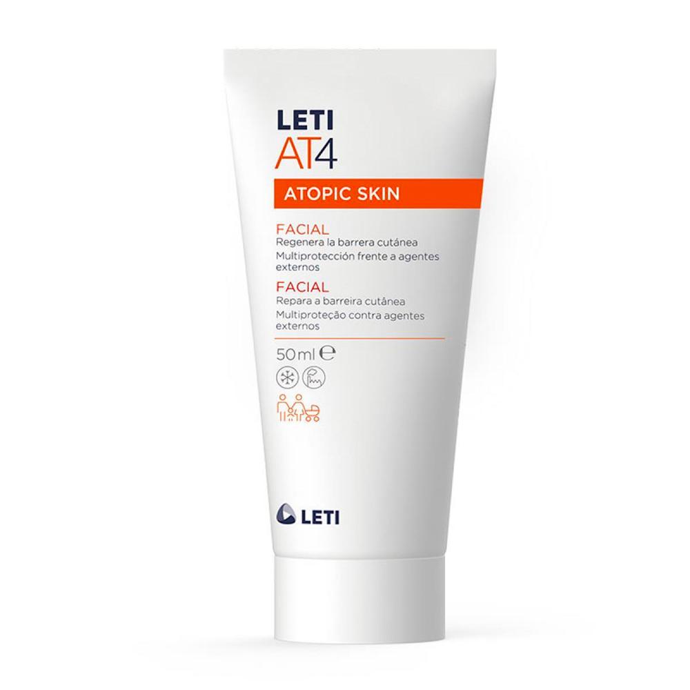 Crema Facial Leti At4 para Piel Atópica 50 ml